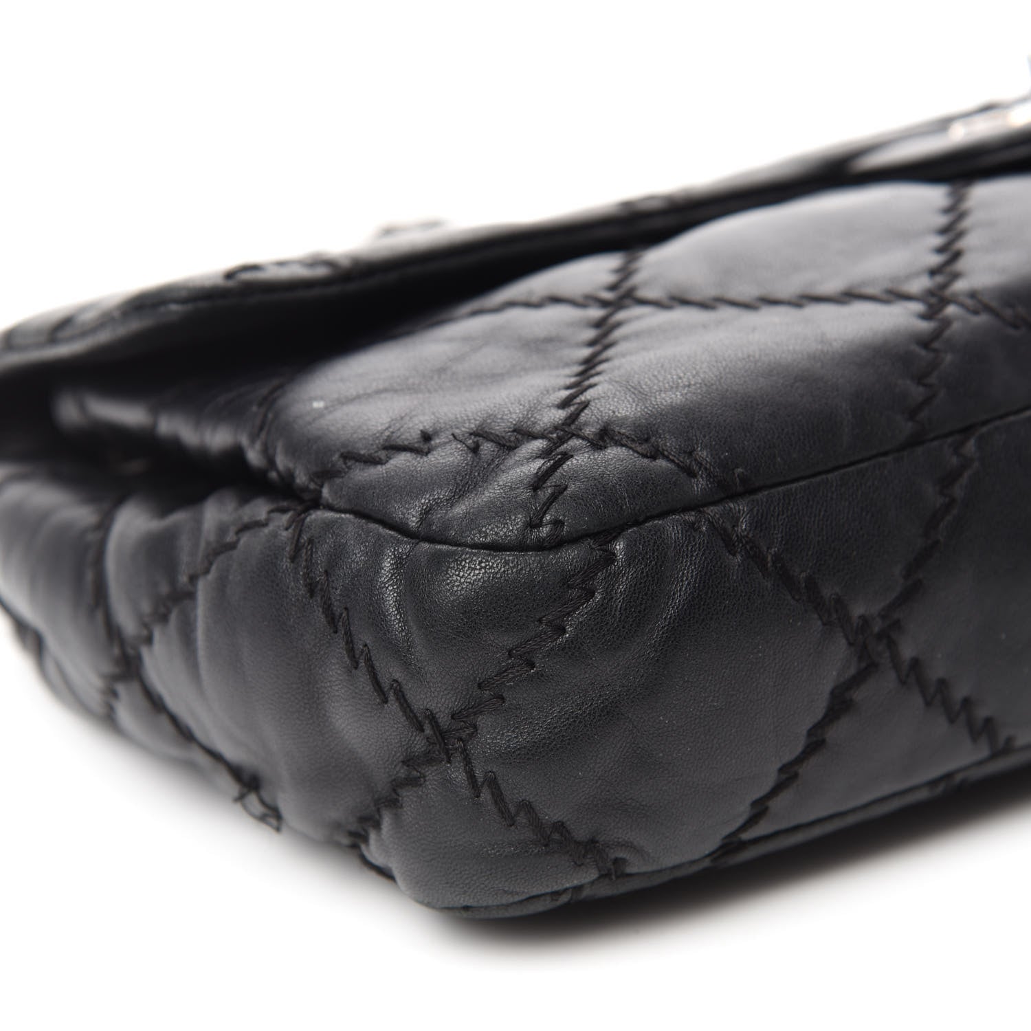 Chanel Lambskin Ultimate Stitch Maxi Flap Black 7 of 16
