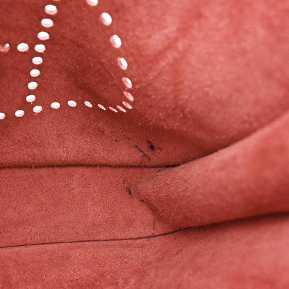 Hermes Taurillon Clemence Evelyne III PM Rouge Garance 9 of 13