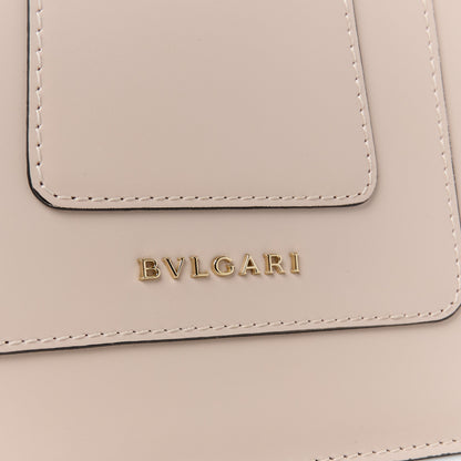 Bulgari Calfskin Serpenti Forever Top Handle Beige Green 8 of 11