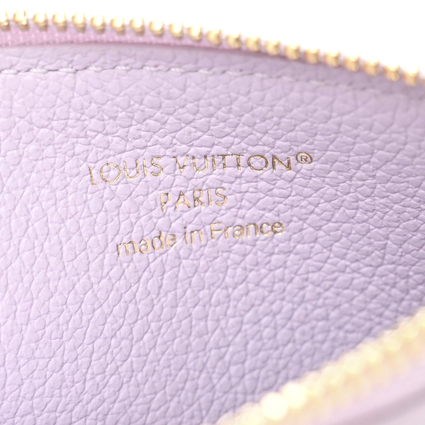 Empreinte Monogram Zipped Romy Card Holder Misty