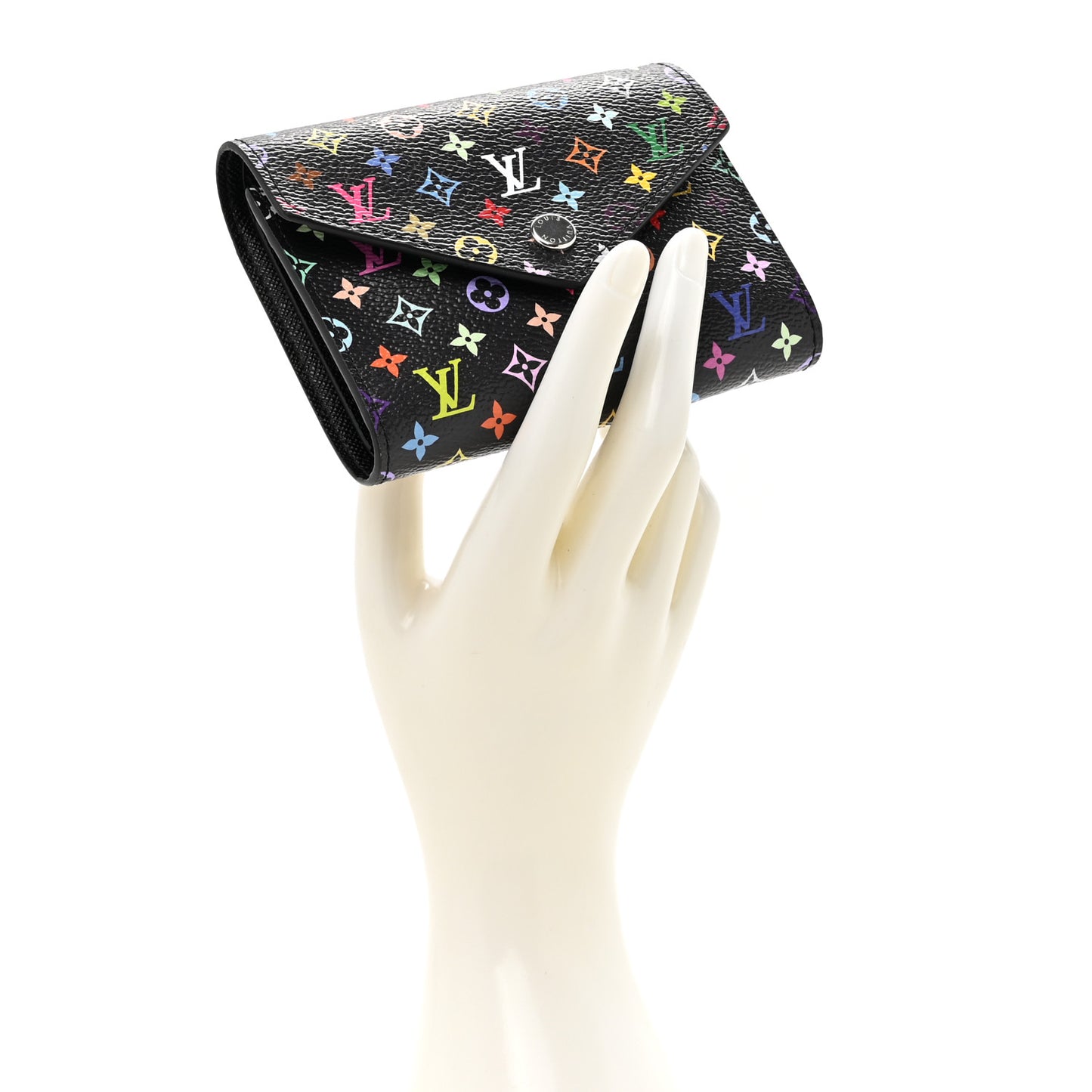 LV X TM Monogram Multicolor Victorine Wallet Black