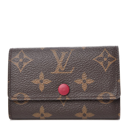 Louis Vuitton Monogram 6 Key Multicles Holder Fuchsia 1 of 8
