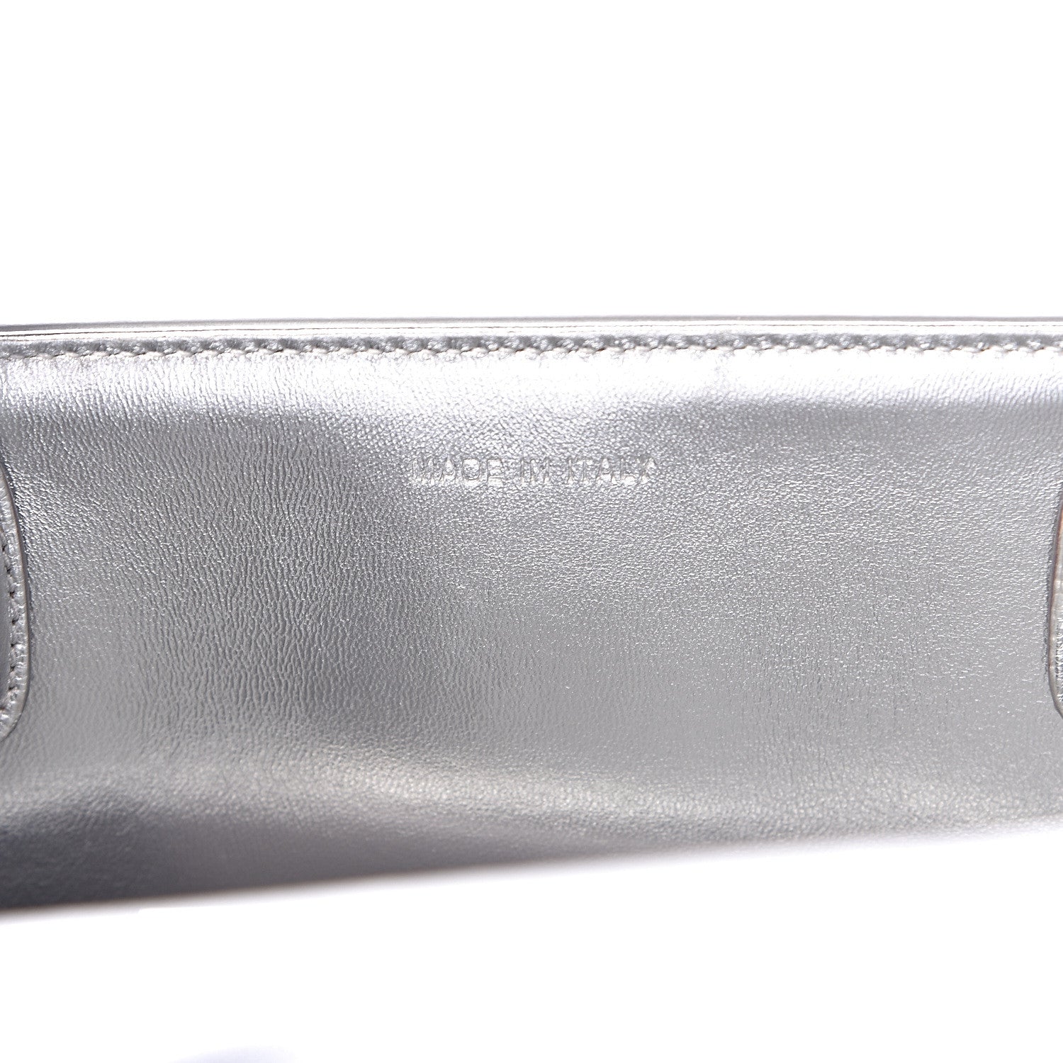 Christian Dior Metallic Grained Calfskin Medium Diorever Flap Silver 7 of 12