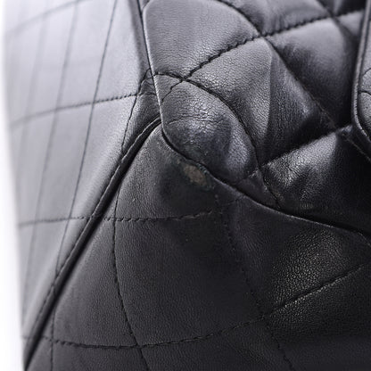 Chanel Lambskin Quilted Maxi Double Flap Black 18 of 18