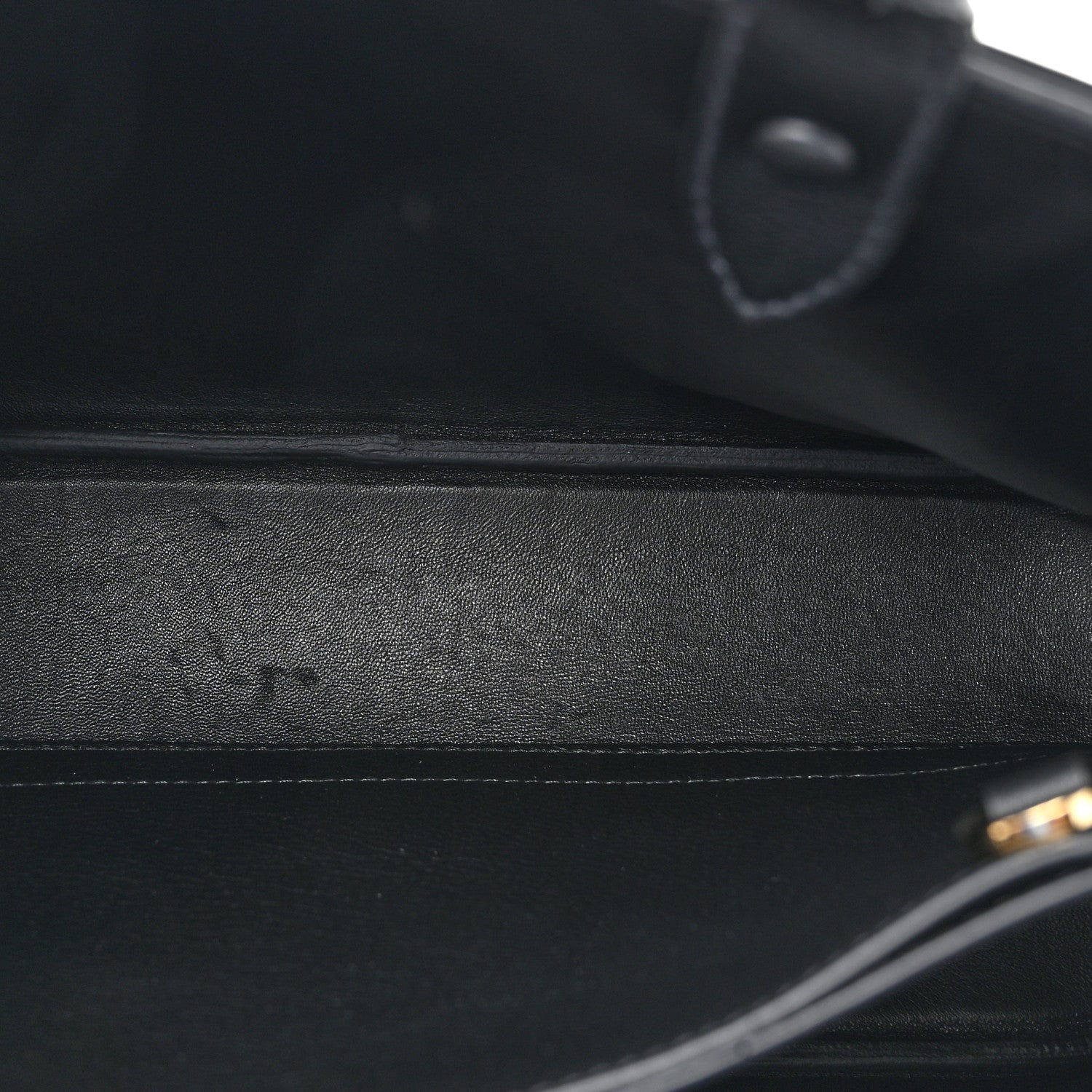 Prada Soft Grained Calfskin Vitello Daino Small Buckle Bag Black 5 of 13