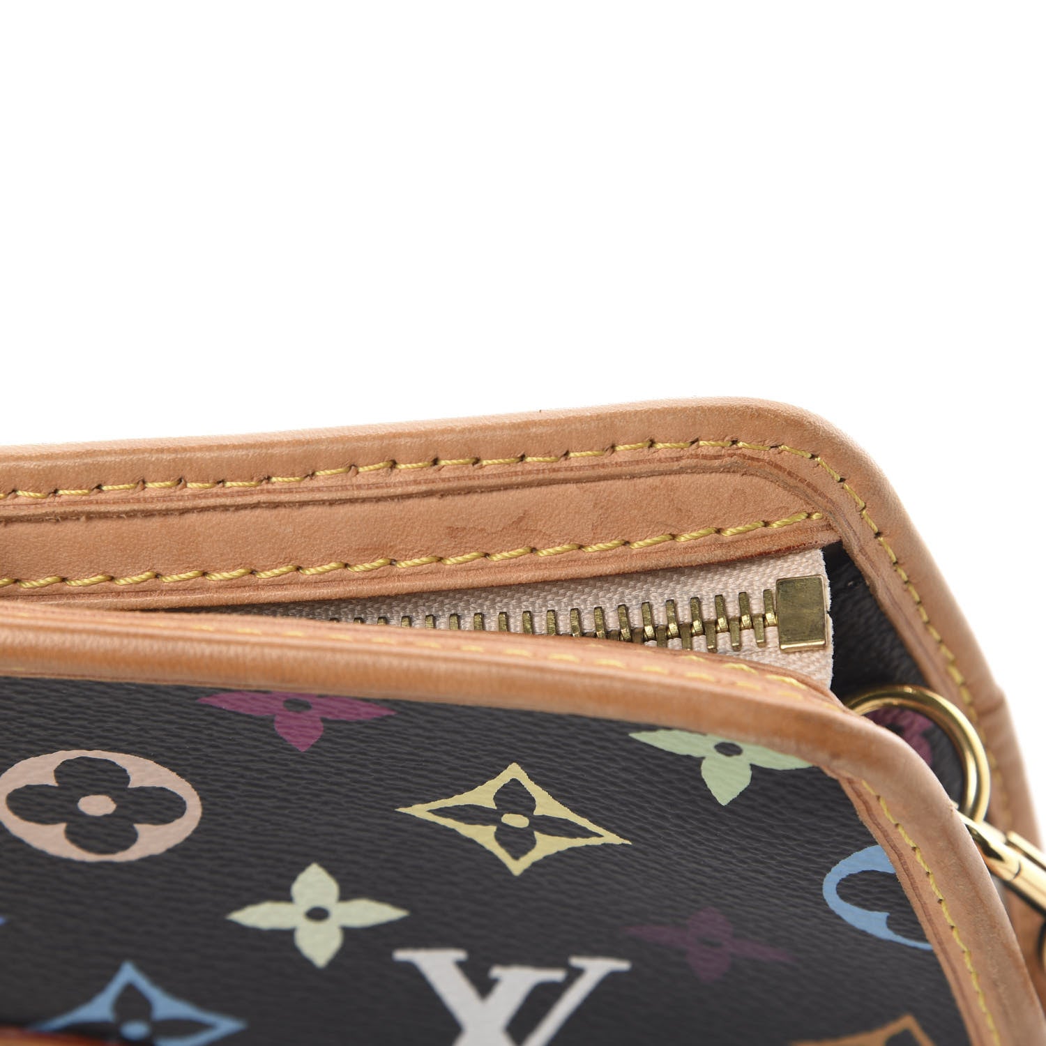 Louis Vuitton Monogram Multicolor Shirley Black 14 of 14