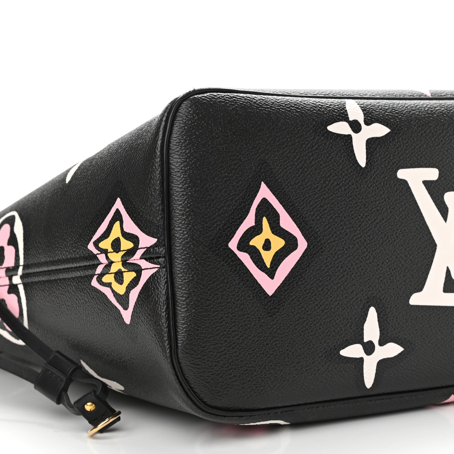 Louis Vuitton Monogram Giant Wild At Heart Neverfull MM Black 8 of 10