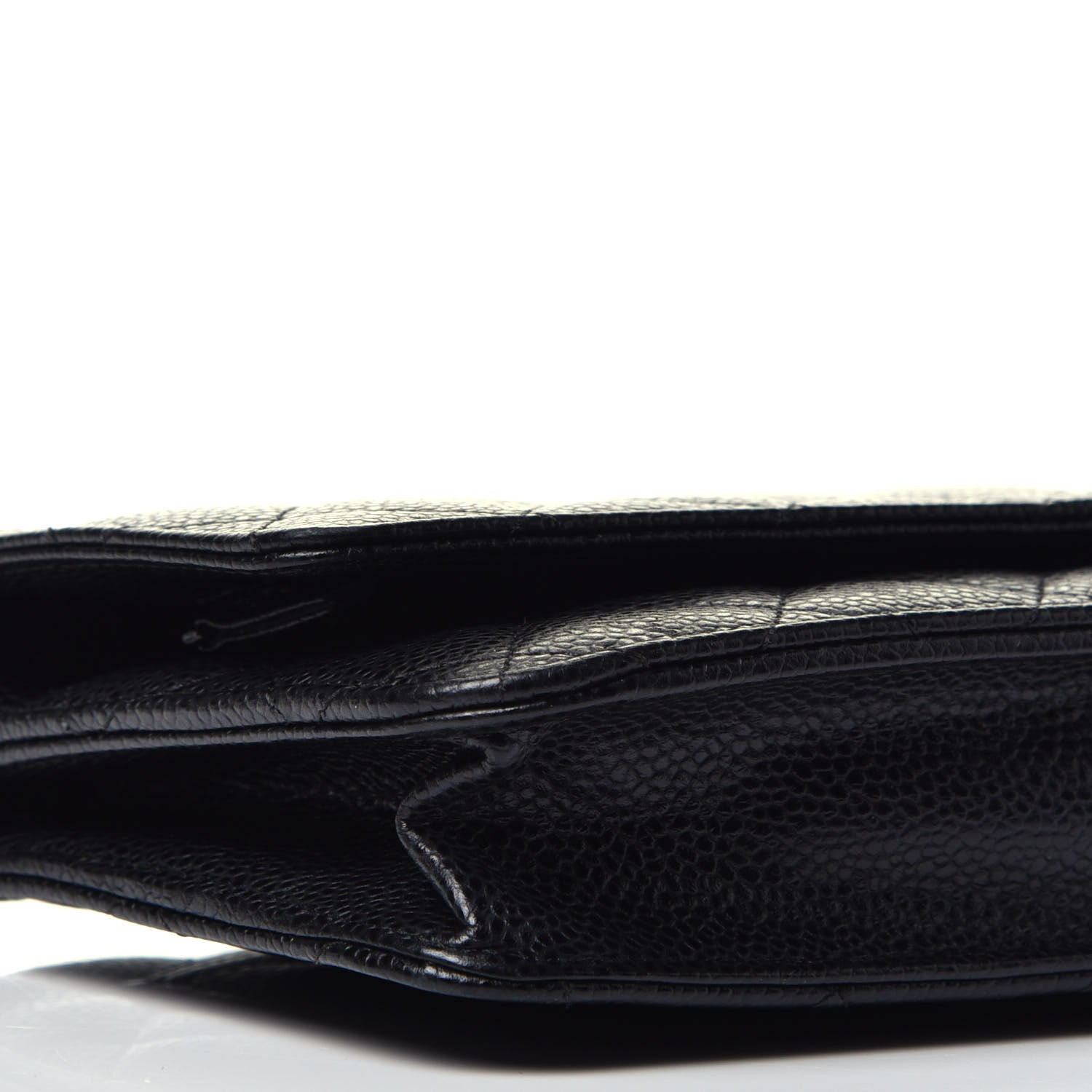 Chanel Caviar Quilted Wallet On Chain WOC Black 8 of 9