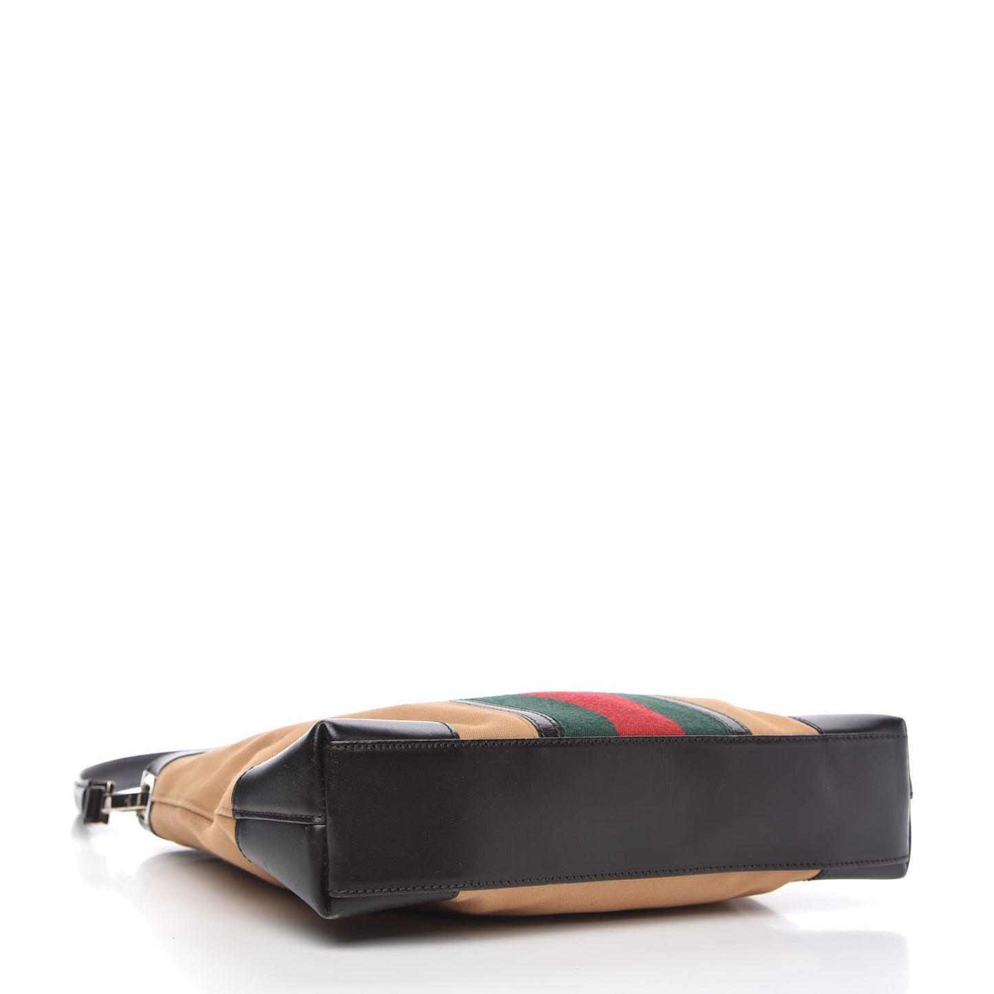 Canvas Web Hobo Dark Brown