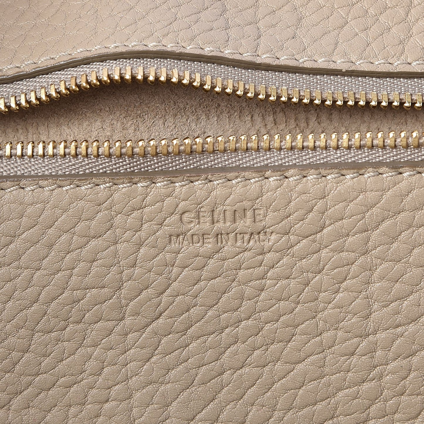 Crisped Calfskin Small Tie Knot Tote Light Taupe