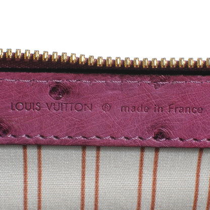 Louis Vuitton Toile Ostrich Trianon Sac de Nuit MM Lilac 7 of 8