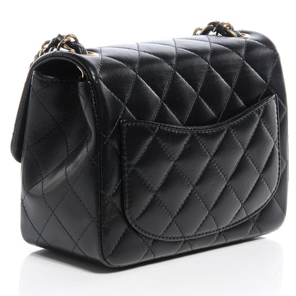Chanel Lambskin Mini Square Flap Black 3 of 8