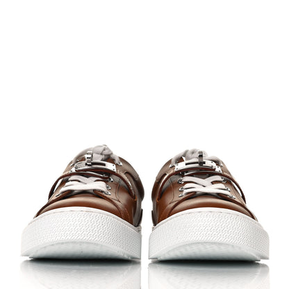 Hermes Calfskin Alligator Day Sneakers 36 Naturel 2 of 8