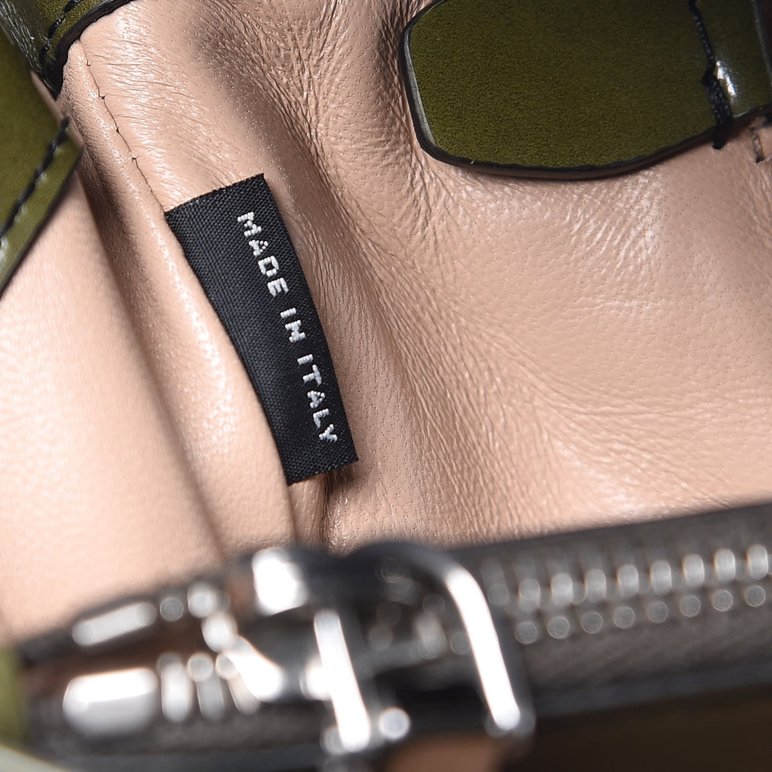 Prada Spazzolato Top Handle Militare Fume 7 of 15