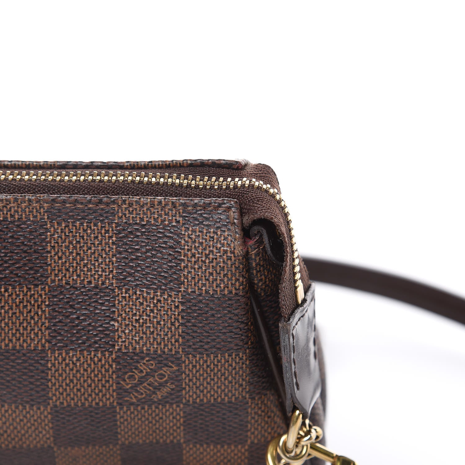 Louis Vuitton Damier Ebene Eva Clutch 12 of 12