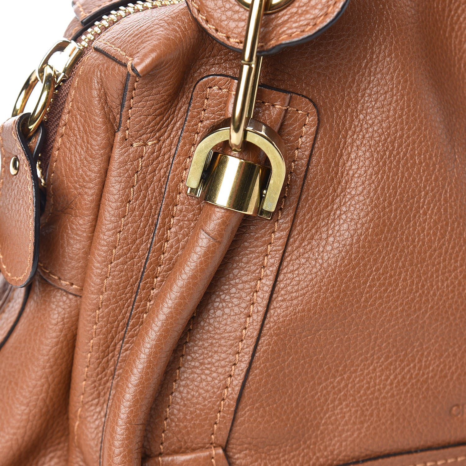 Chloe Calfskin Small Paraty Classic Tobacco 12 of 14