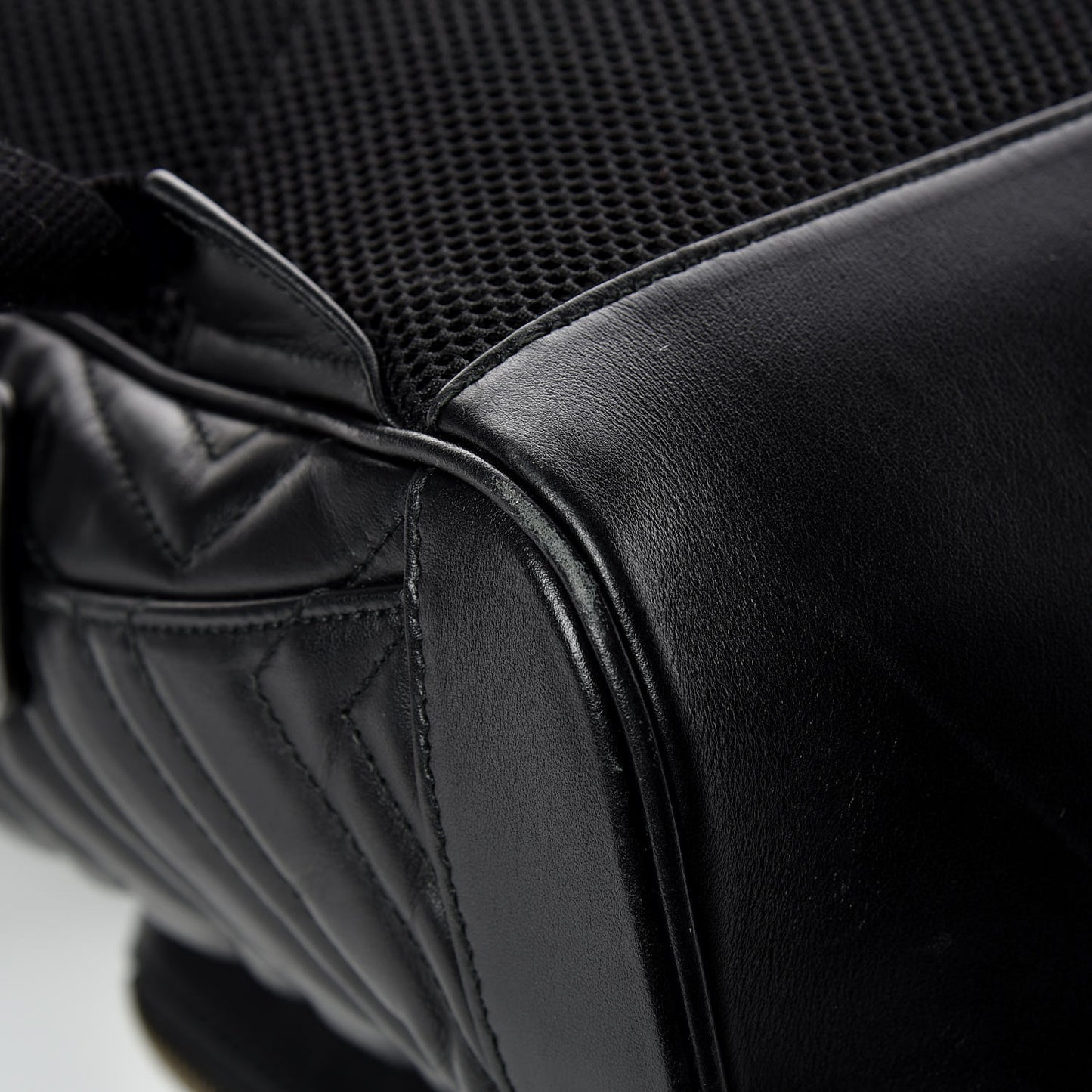 Calfskin Matelasse GG Marmont Day Backpack Black