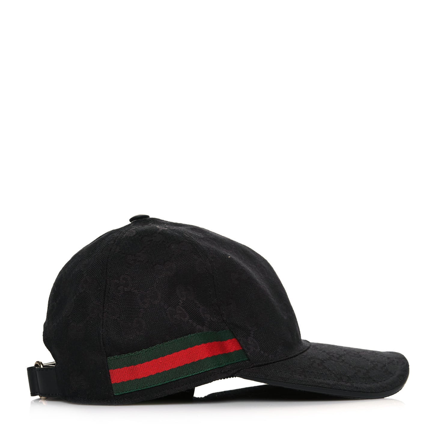 Monogram Web Baseball Hat S Black