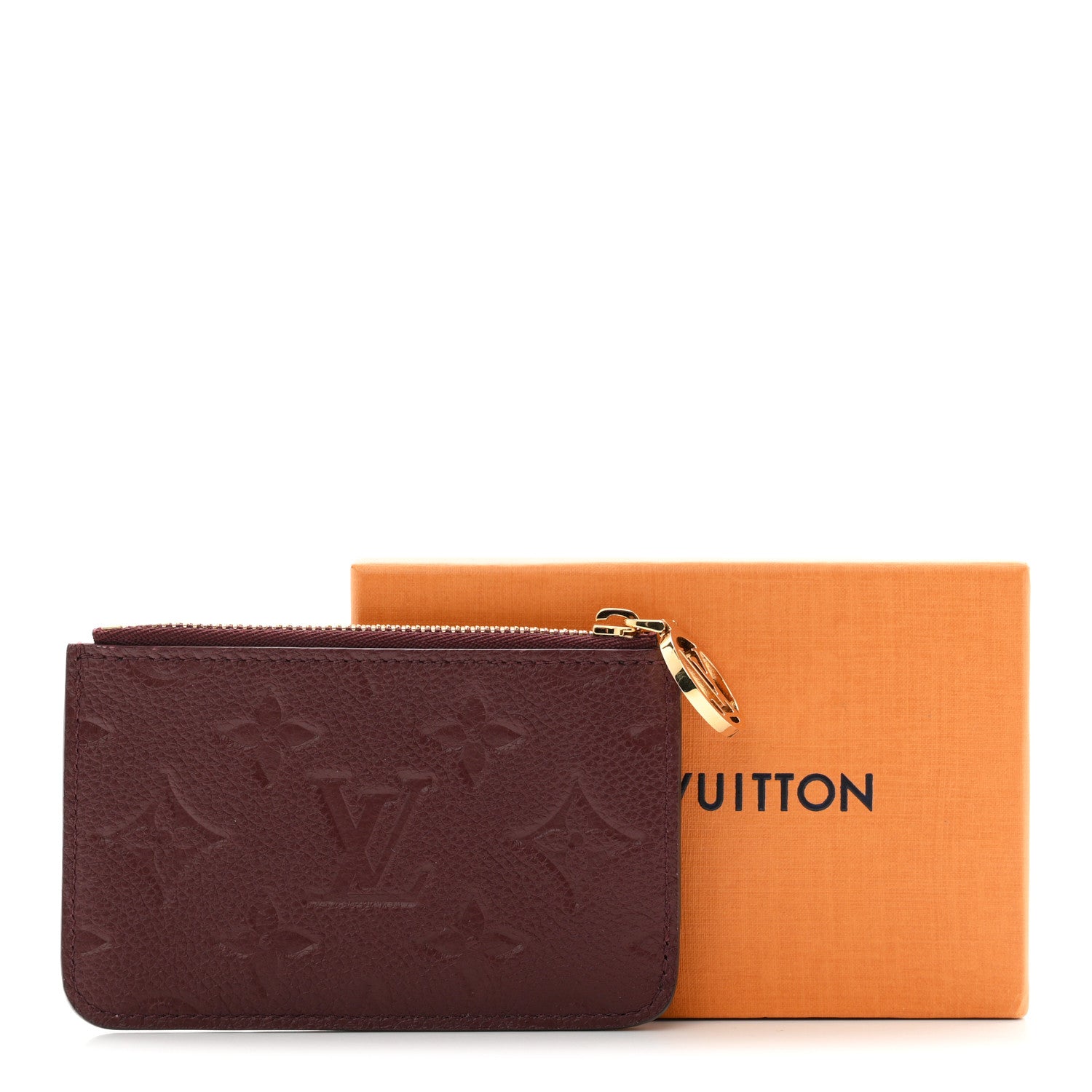Louis Vuitton Empreinte Monogram Zipped Romy Card Holder Flamme 7 of 7