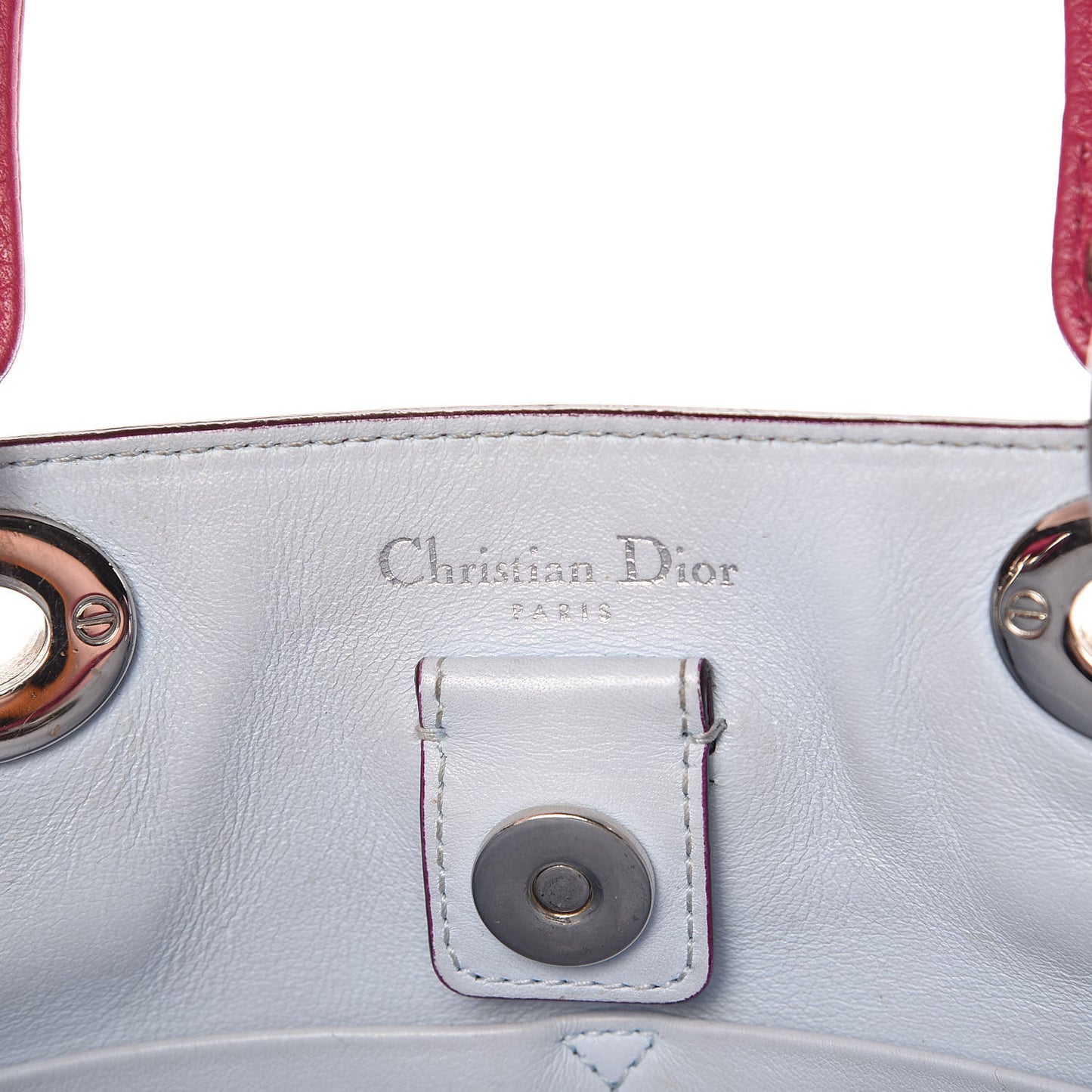 Calfskin Medium Diorissimo Bag Toxic Purple