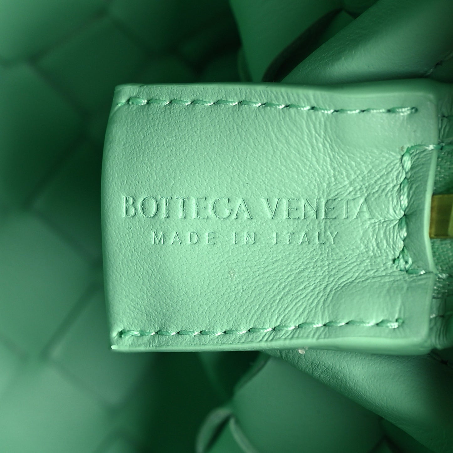 Nappa Intrecciato Mini Loop Camera Bag Siren