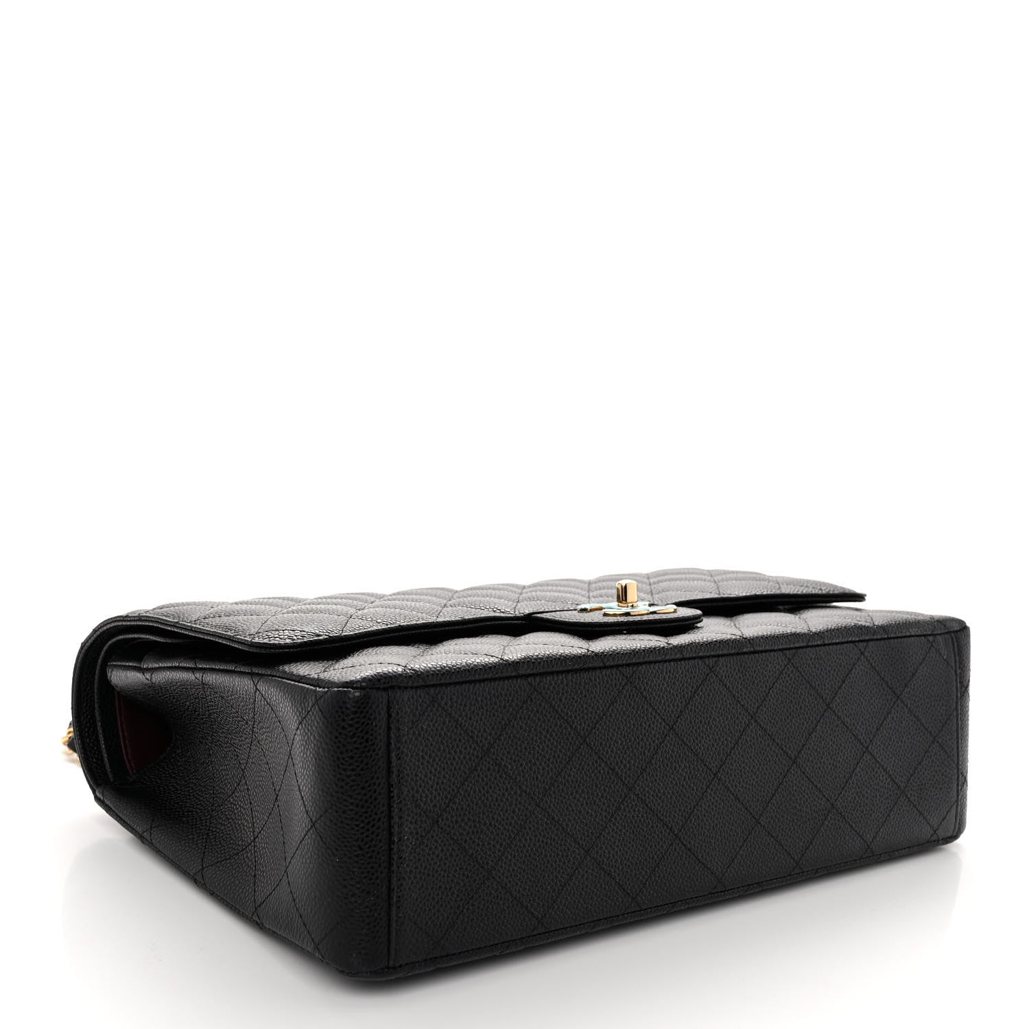 Chanel Caviar Quilted Maxi Double Flap Black 4 of 10