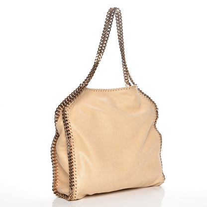 Stella McCartney Shaggy Deer Small Falabella Tote Beige 3 of 7