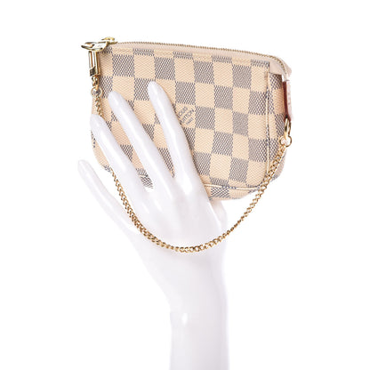 Louis Vuitton Damier Azur Mini Pochette Accessories 2 of 8
