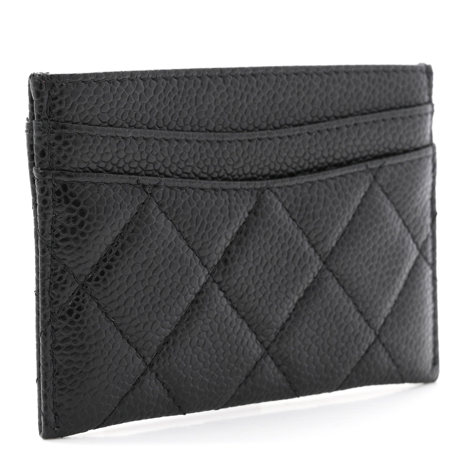 Chanel Caviar Quilted Card Holder Black 3 of 7