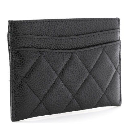 Chanel Caviar Quilted Card Holder Black 3 of 7