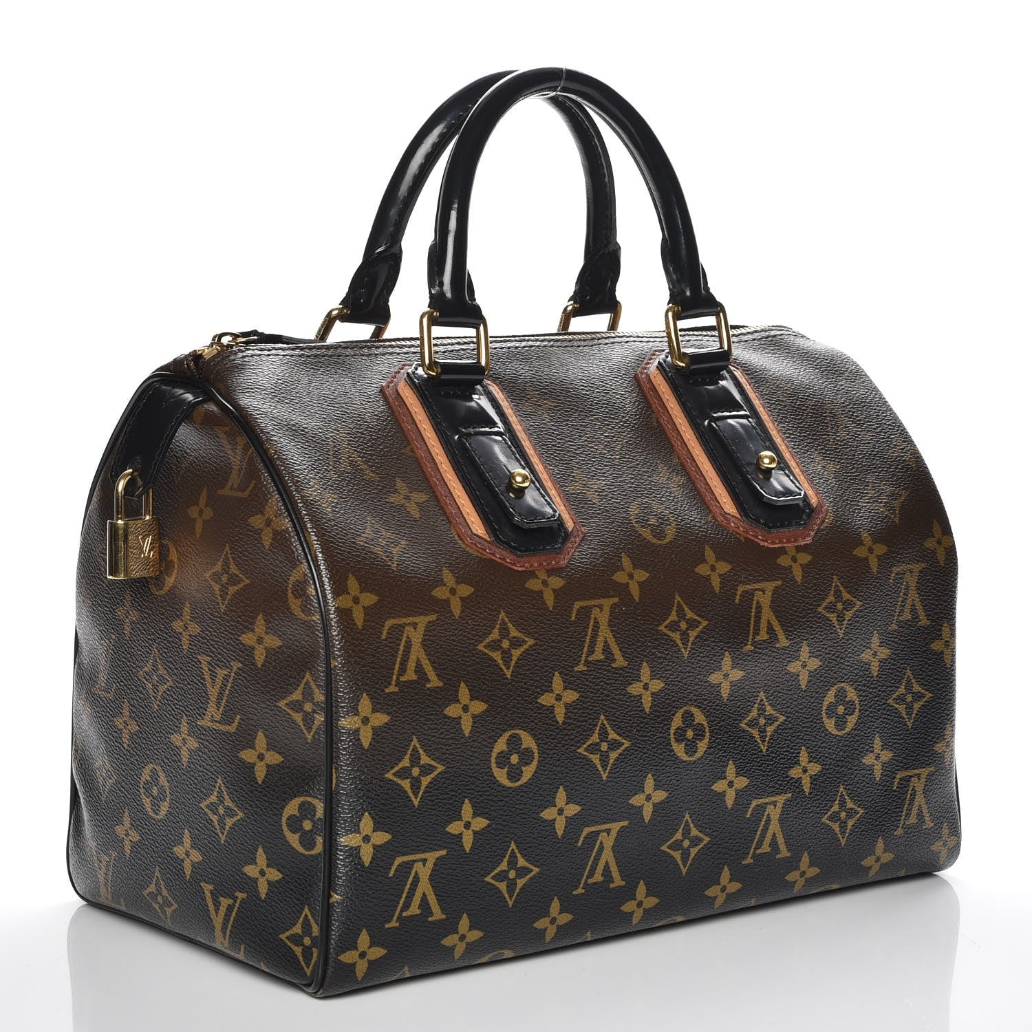 Louis Vuitton Monogram Mirage Speedy 30 Black 3 of 8