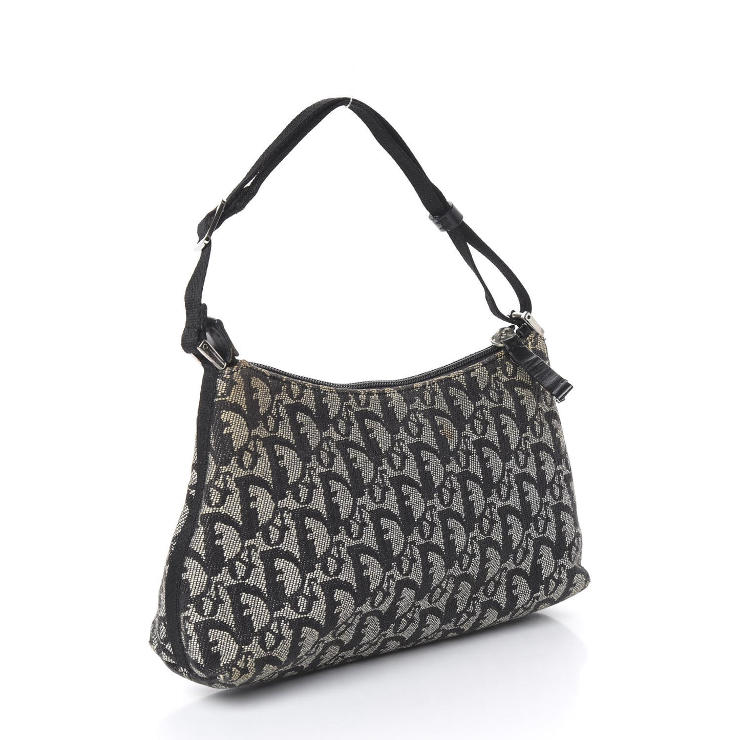 Monogram Shoulder Bag Pochette Black