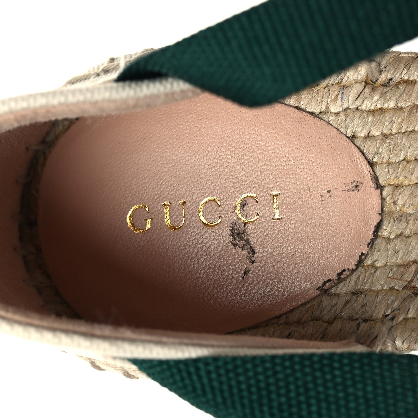 Canvas Malaga Kid Web Ankle Wrap Espadrille Wedge Sandals 39.5 Green Red Mystic White Emerald