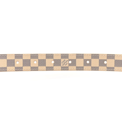 Louis Vuitton Damier Azur 25mm Mini Belt 90 36 6 of 8