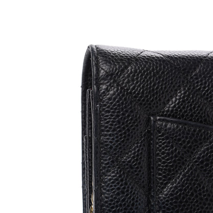 Chanel Caviar Quilted Wallet On Chain WOC Black 12 of 13