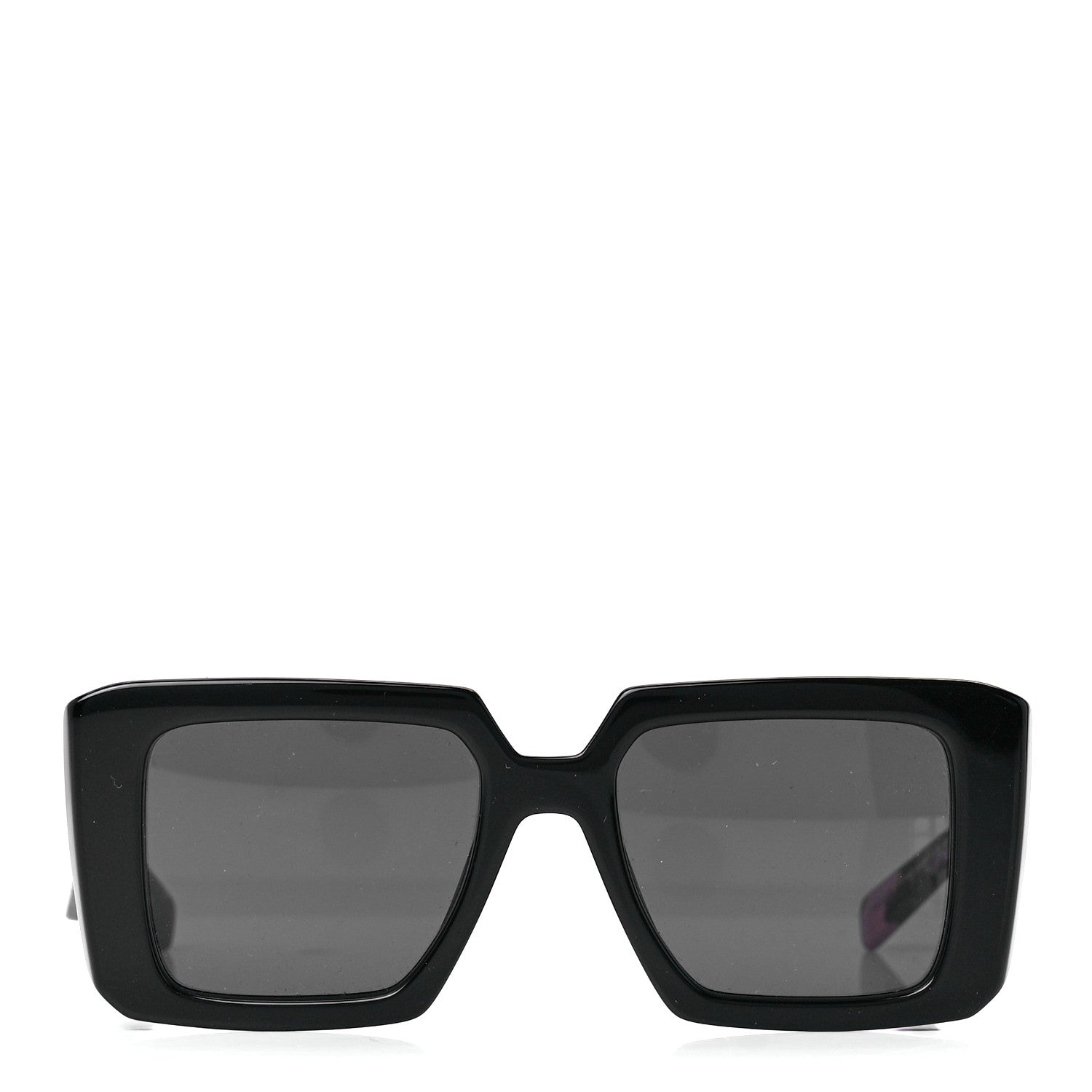 Prada Acetate Symbole Sunglasses SPR 23Y Slate Grey 2 of 7