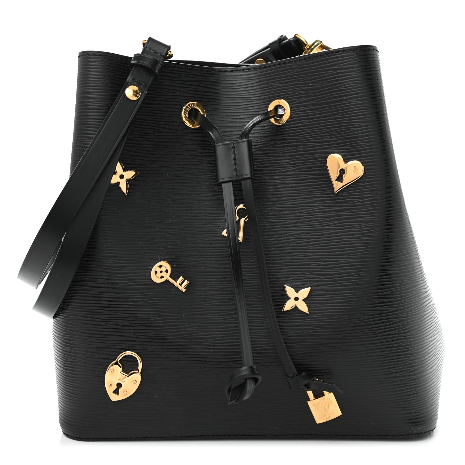Louis Vuitton Epi Love Lock NeoNoe Black 1 of 12