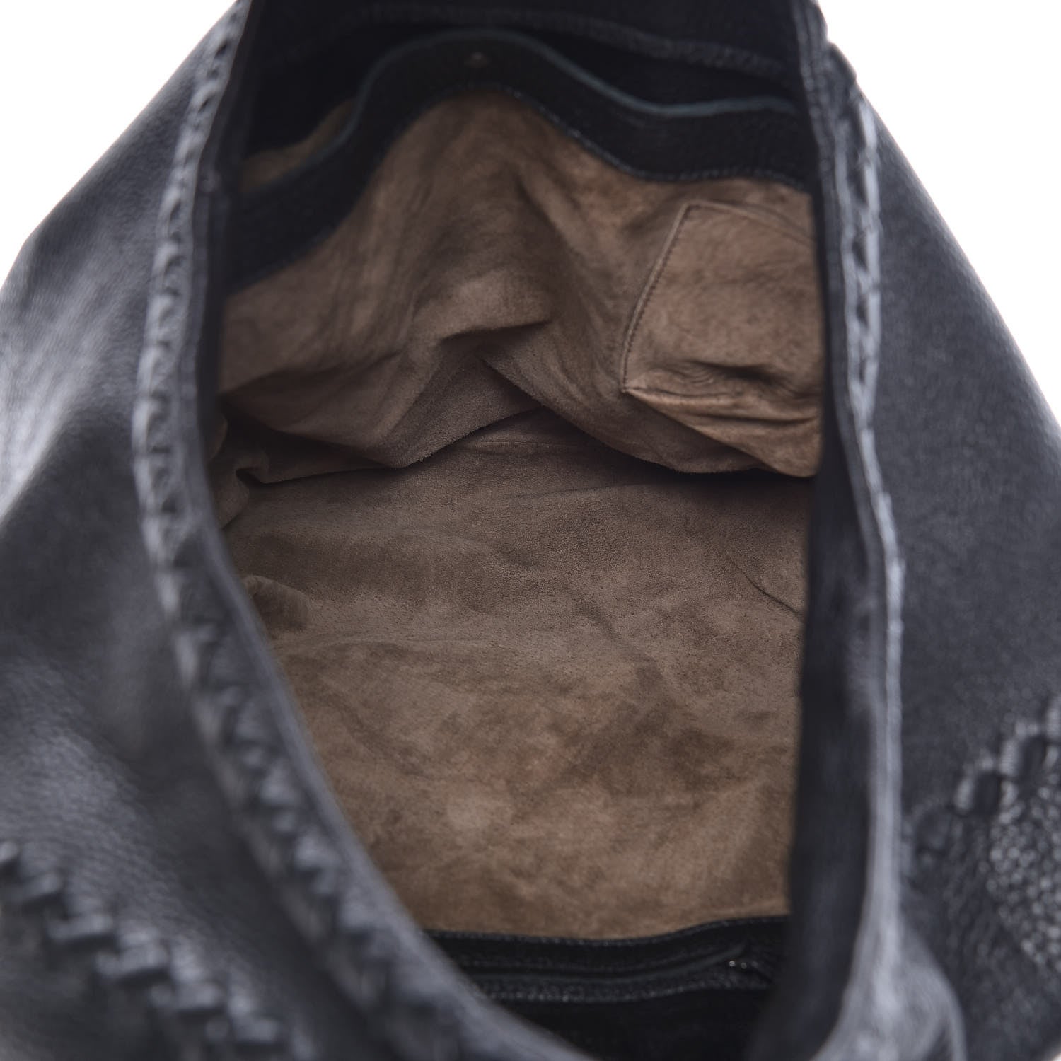 Bottega Veneta Cervo Deerskin Large Hobo Black 7 of 9