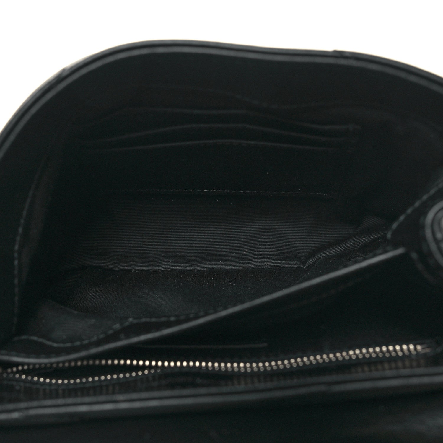 Saint Laurent Calfskin Y Quilted Monogram Toy Loulou Crossbody Bag Black 5 of 12