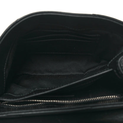 Saint Laurent Calfskin Y Quilted Monogram Toy Loulou Crossbody Bag Black 5 of 12