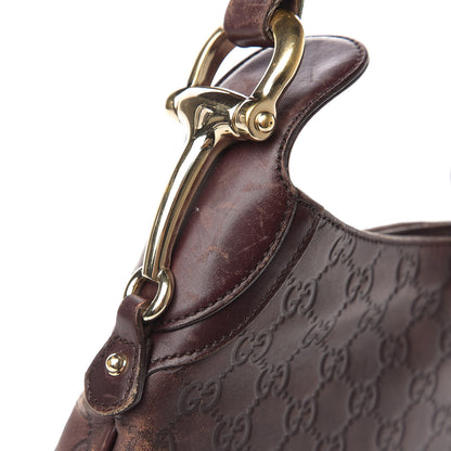 Gucci Guccissima Creole Hobo Chocolate 11 of 17