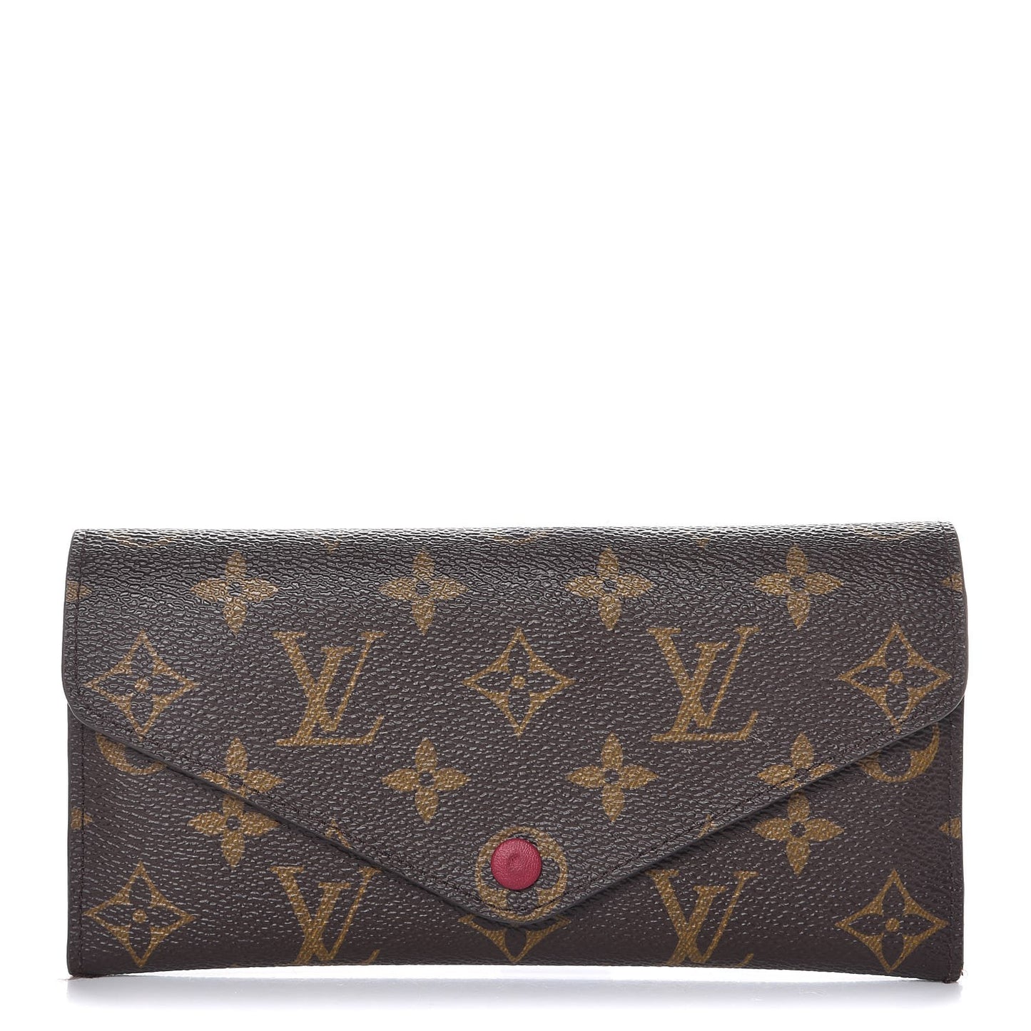 Monogram Josephine Wallet Fuchsia