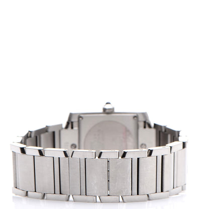 Cartier Stainless Steel 25mm Tank Francaise Quartz Watch 4 of 6