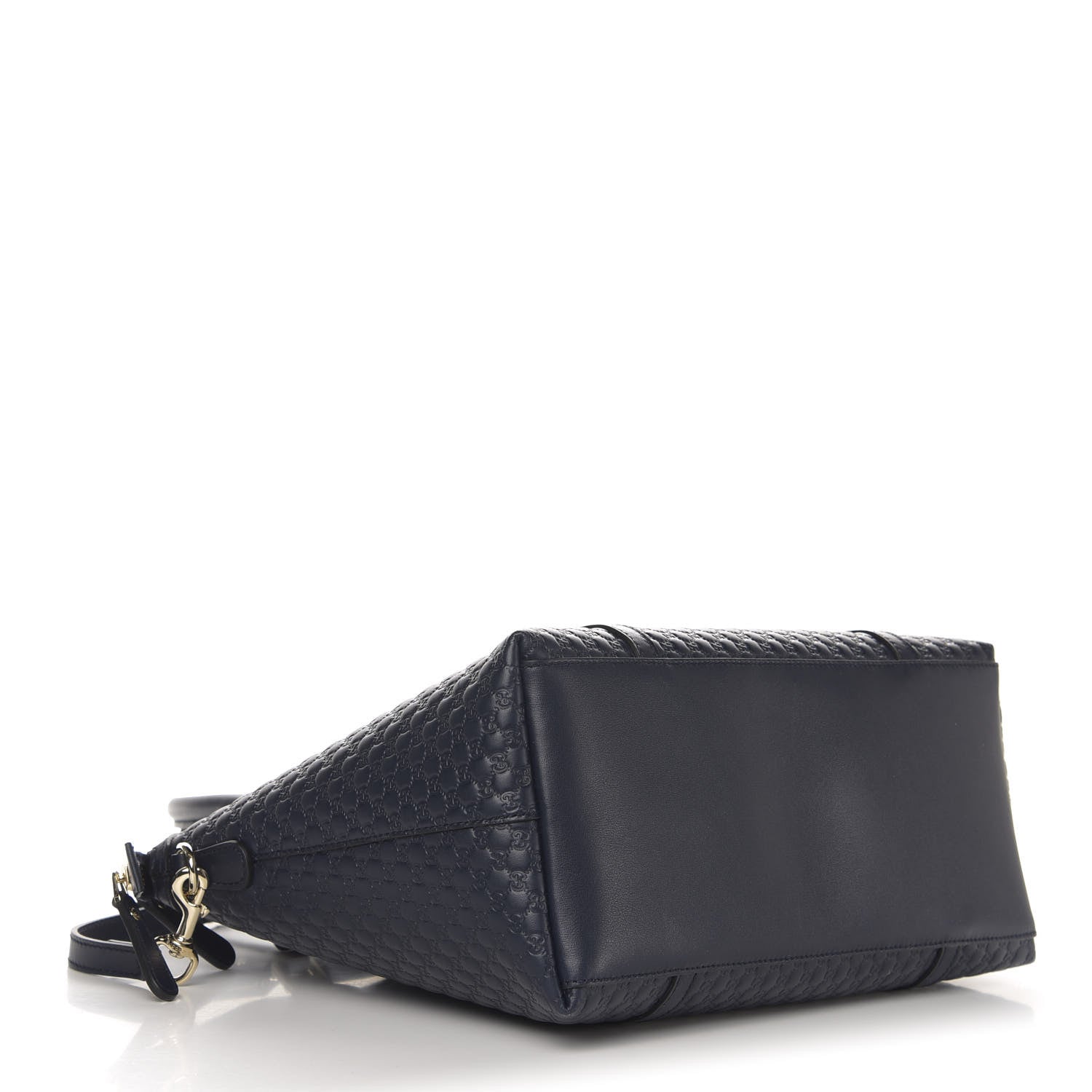 Gucci Soft Microguccissima Dome Satchel Navy 5 of 11