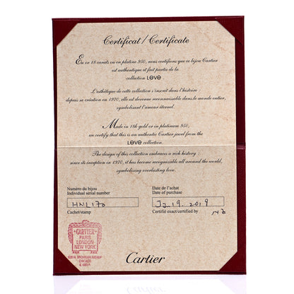 Cartier 18K Yellow Gold 5.5mm LOVE Ring 51 5.75 5 of 6