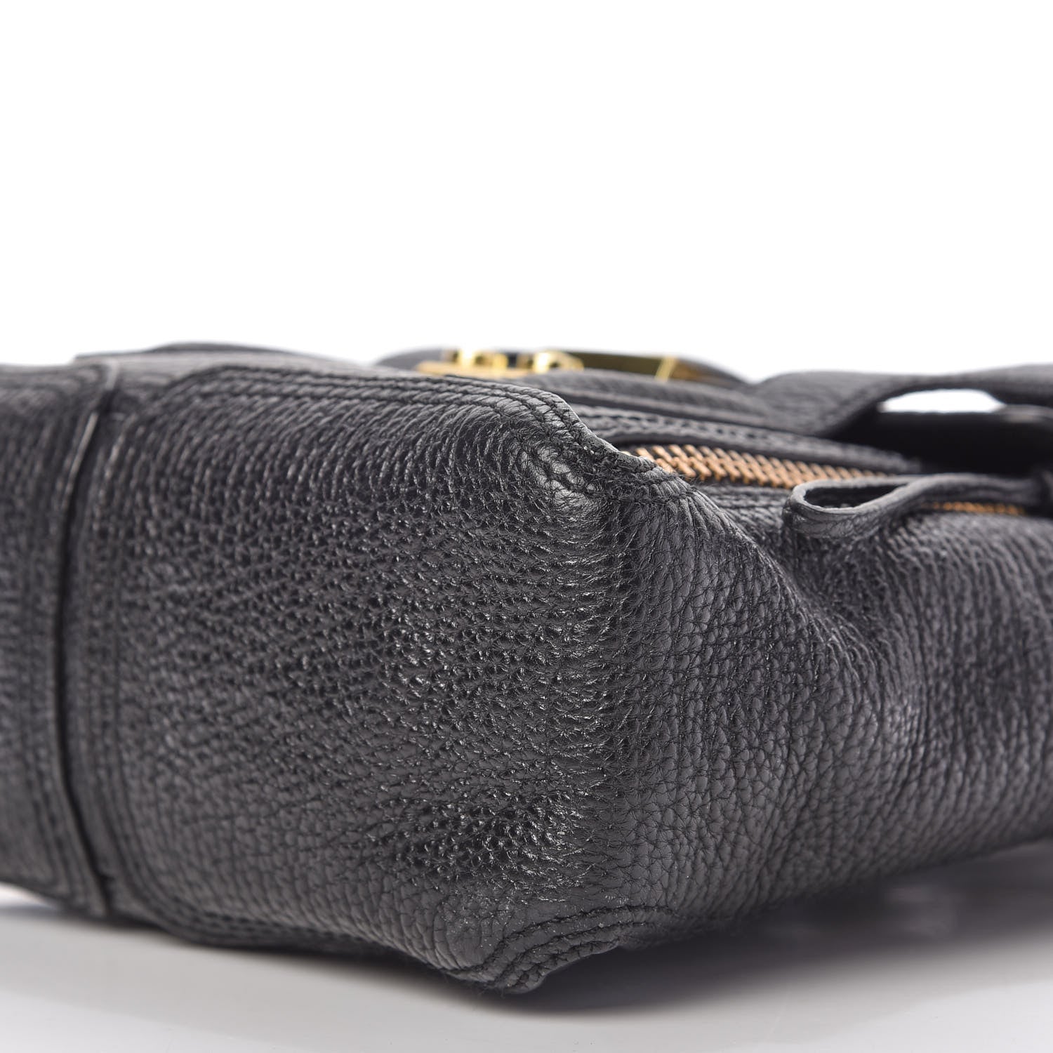 3.1 Phillip Lim Textured Calfskin Mini Pashli Satchel Black 7 of 10