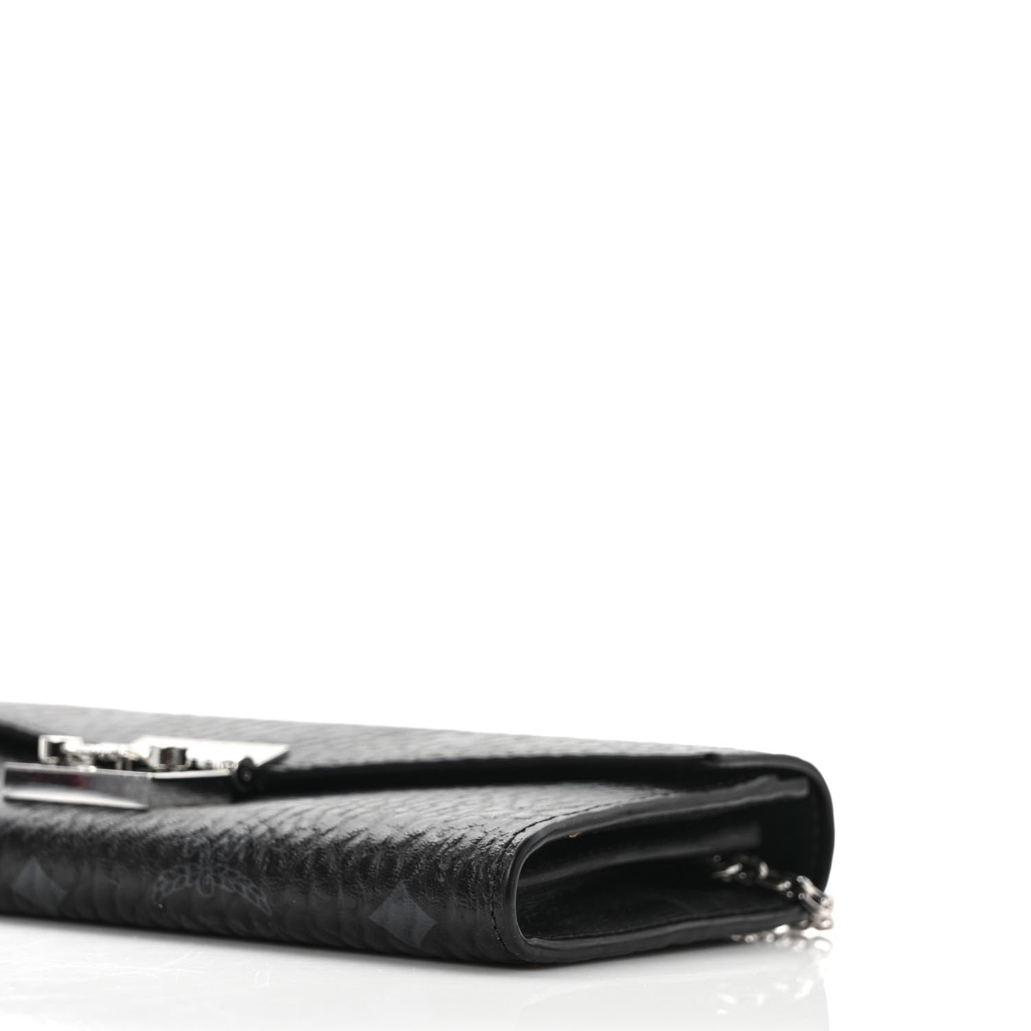 MCM Visetos Large Patricia Wallet On Chain Black 8 of 11