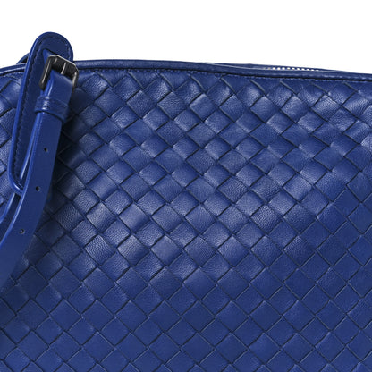 Bottega Veneta Nappa Intrecciato Nodini Crossbody Messenger Signal Blue 9 of 11