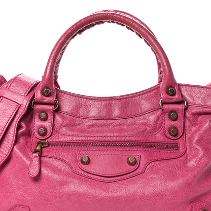 Balenciaga Agneau Giant 12 Gold Hardware Town Rose Jaipur 8 of 10