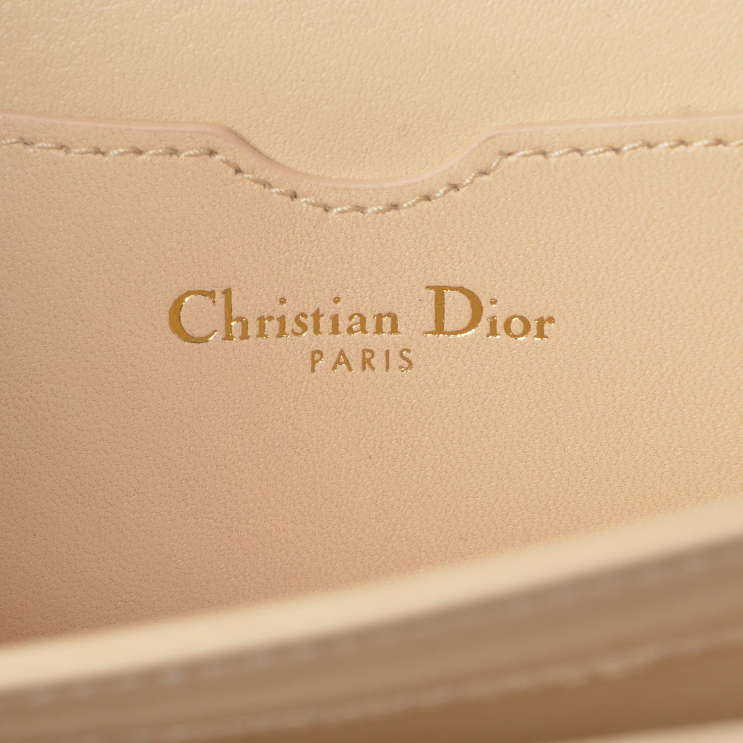 Christian Dior Lambskin Embroidered Le Monde Tarot Pouch Clutch Beige 6 of 8